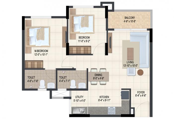 Sankalp Temple Trees - Floor Plan