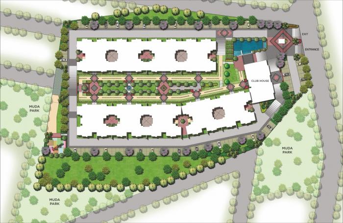 Sankalp Temple Trees - Master Plan