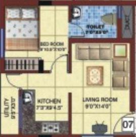 Midmac Orchid - Floor plan