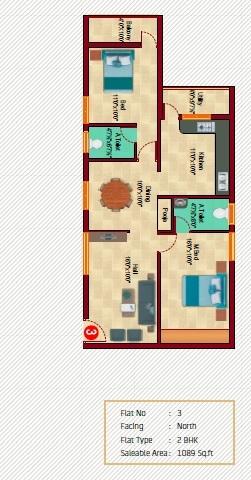Sree Daksha Sanshray Phase II - Floor Plan