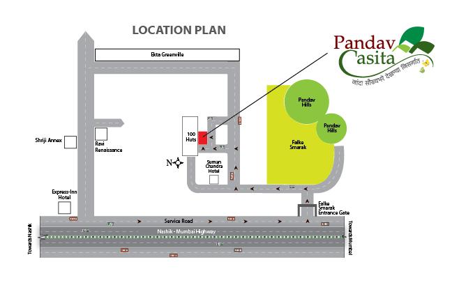 Ravindra Pandav Casita - Locality