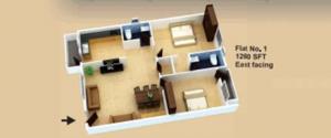 VSP Lakshmi Delight - Floor plan