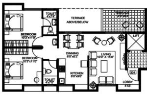 Bora Blossom - Floor plan