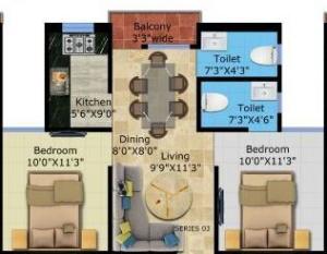 JP Palash - Floor plan