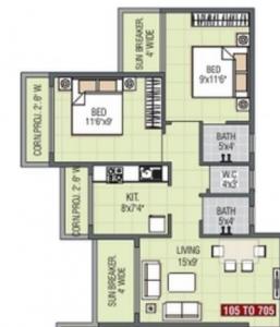 Himanshu Mount View - Floor plan
