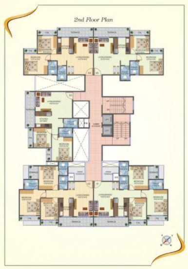 Kaamdhenu Sai Pushpam - Site Plan