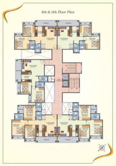 Kaamdhenu Sai Pushpam - Site Plan