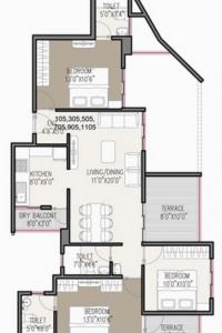 Shree Devi Castelo Gemeo - Floor plan