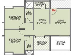 Envision Giri Sparsh - Floor plan