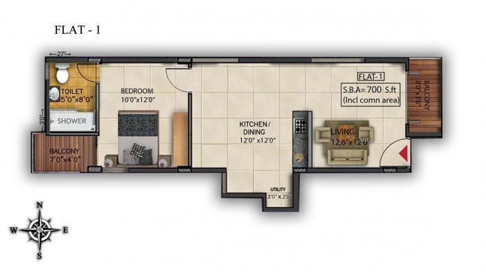 Kritan Asta - Floor Plan
