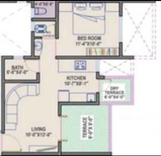 Aksha Vrundavan - Floor Plan