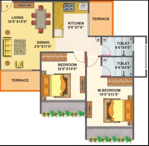 Laxmina Aurum - Floor Plan