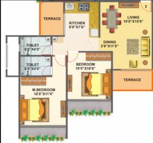 Laxmina Aurum - Floor plan