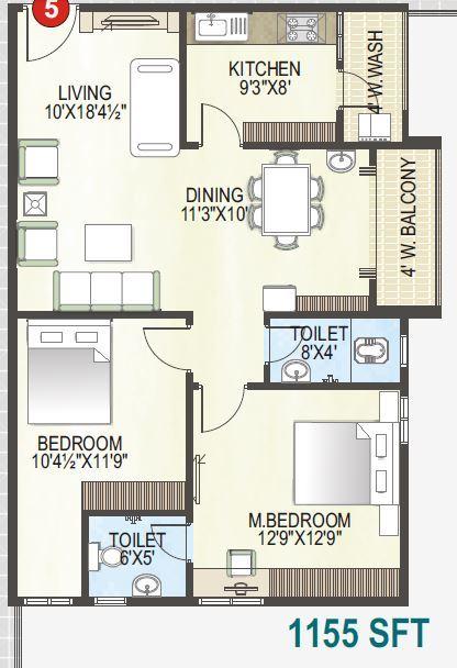 MK Arena - Floor Plan