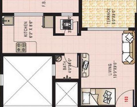 K K Ruby - Floor Plan