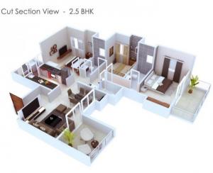 Vishal Krishnas Blessing - Floor plan