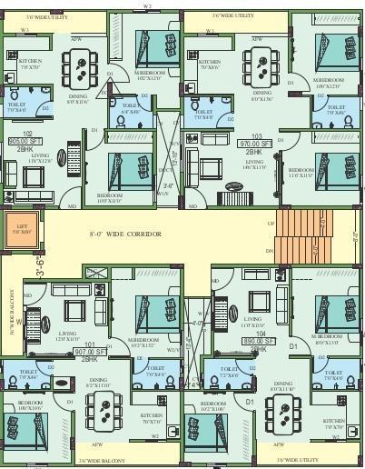 Sohum Lake View Enclave - Site Plan