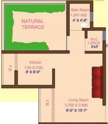Radiance Maple Woods - Floor Plan