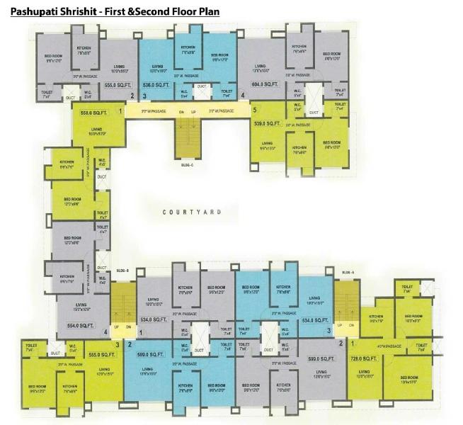 Pashupati Shrishti - Site Plan