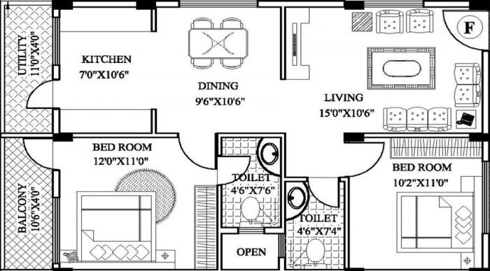 CMRS Sai Flora - Floor Plan