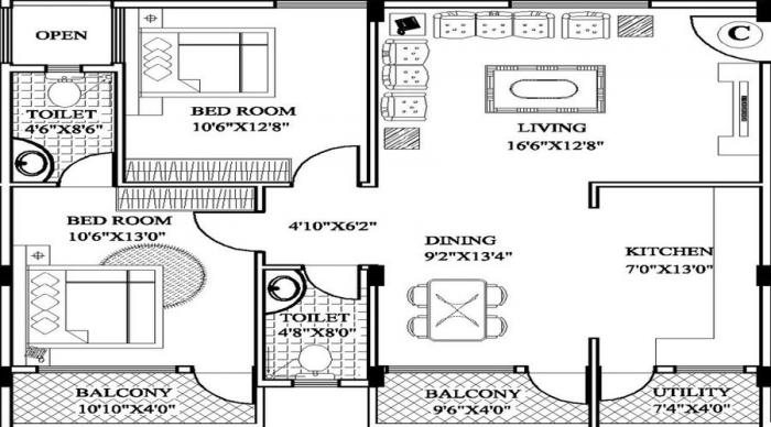 CMRS Sai Flora - Floor Plan