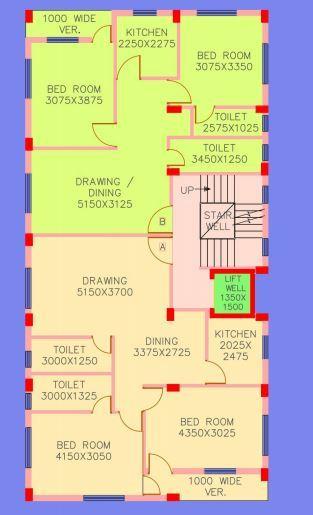 Nirman Alpha - Floor Plan