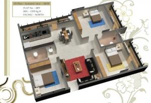 V2 Nirvik - Floor plan