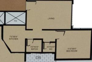 Koteshwar Amrut Darshan - Floor plan