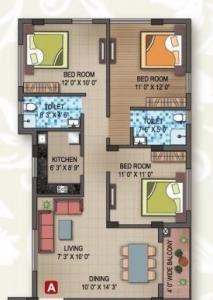Nirman Greens - Floor plan