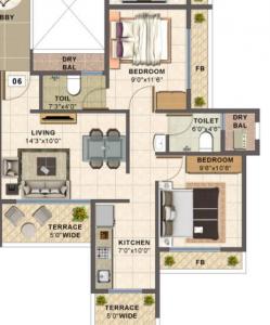 Choice Ambe Deep - Floor plan