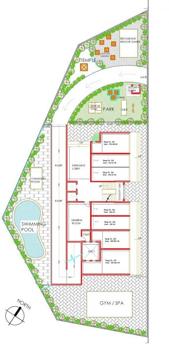 Karam Sun Solitaire - Site Plan