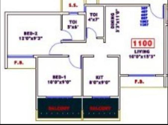 Labdhi Astha Anand - Floor Plan