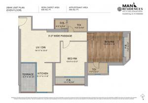 Man Residences - Floor plan