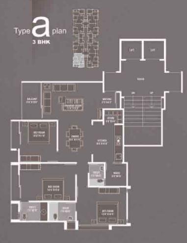 Devnandan Infinity - Floor Plan