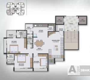 Devnandan Altezza - Floor plan