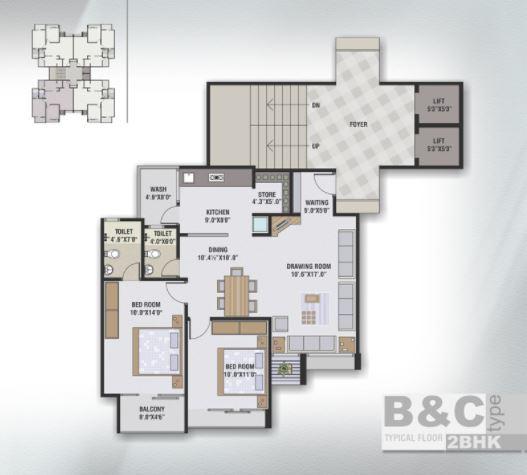 Devnandan Altezza - Floor Plan