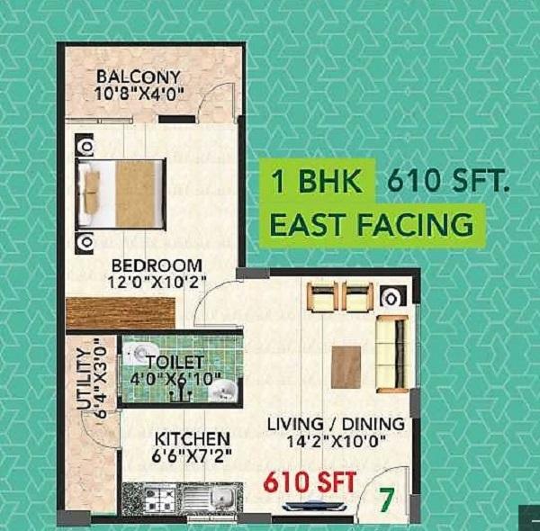 Pristine Symphony - Floor Plan