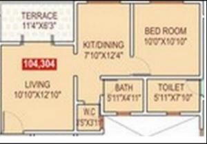 Eisha Erica - Floor plan