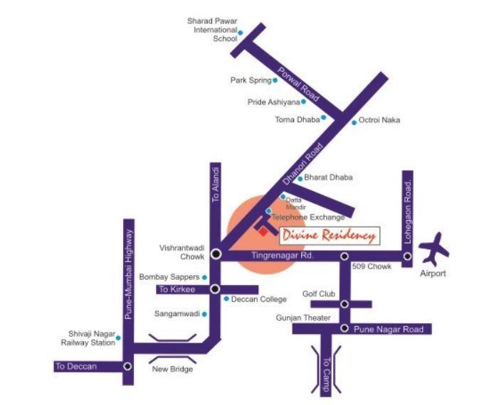 Unity Divine Residency - Locality