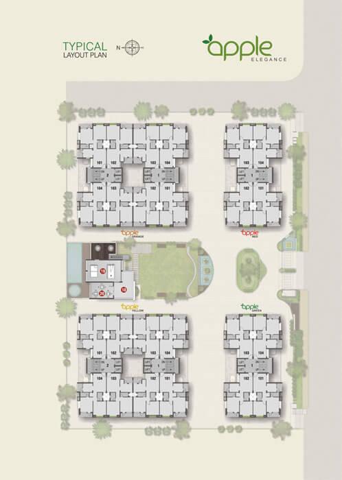 Vraj Apple Elegance - Master Plan