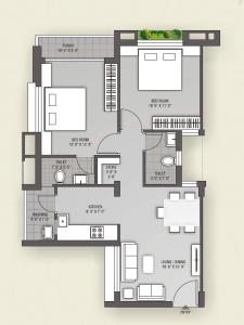 Vraj Apple Elegance - Floor plan