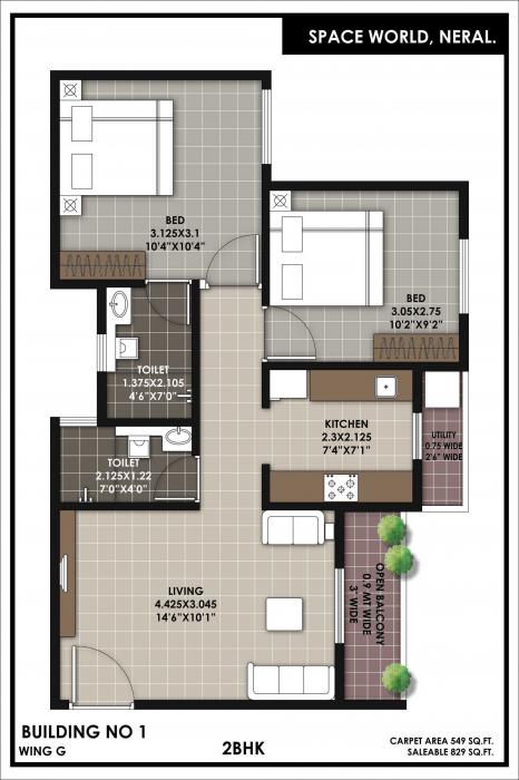 Space World - Floor Plan
