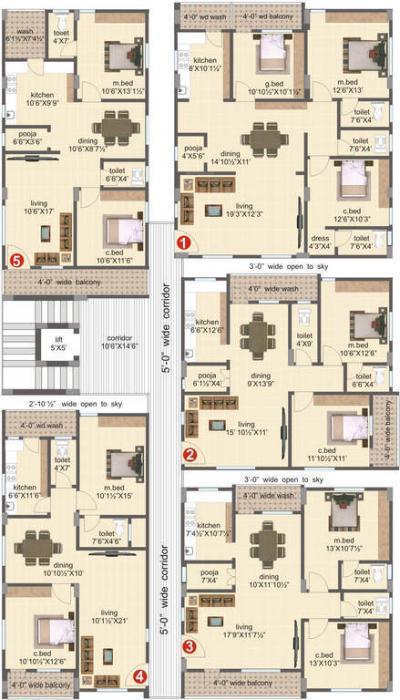 Neeladri Heights - Site Plan