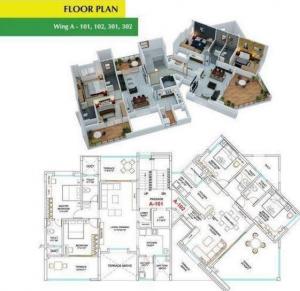 Lajmoh apartment - Floor plan