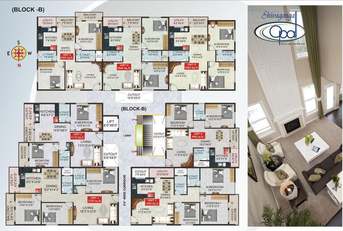 Shivaganga Opal - Site Plan