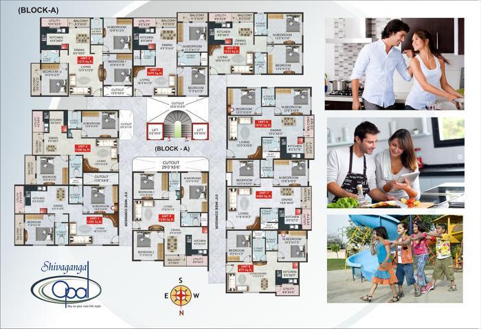 Shivaganga Opal - Site Plan
