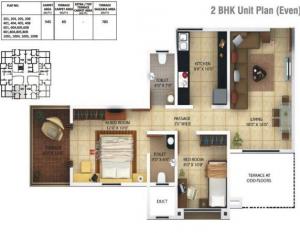 Kolte Patil Florence - Floor plan
