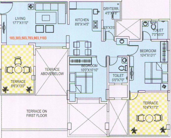 Suvan Cresta  - Floor Plan