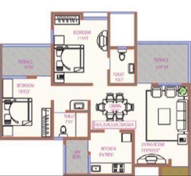 Runwal Seagull - Floor Plan