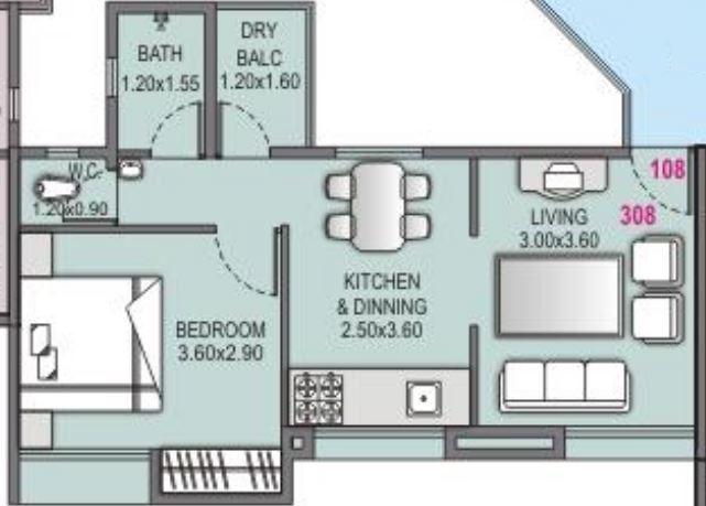 Rainbow Glory - Floor Plan